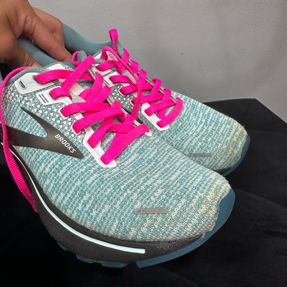Brooks Ghost 14 Women's Cushioned Size 6 Teal and Pink - Picture 11 of 12